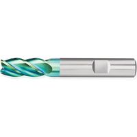 Fresa SUPERCUT DIN 6527L HPC D.20mm in metallo duro integrale AlTiN HB Z.4 lungo PROMAT