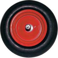 Axe de roue de brouette pneumatique 12x260 mm - axe 12x260 mm, entraxe 190 mm