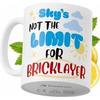 Mug humoristique pour maçon - Mug à café/thé avec texte amusant - Idéal pour les anniversaires, les fêtes et les occasions spéciales - Mug premium pour la maison, le bureau et le travail - Blanc - 330