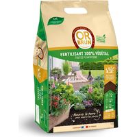 Fertilisant 100% Végétal Or Brun 8 kg – Nourrissez votre sol naturellement