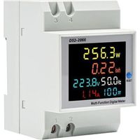 AC40-300V 100A Compteur Electrique Consommation Sous compteur électrique Compteur d'énergie numérique, Compteur d'électrique monophasé, Compteur de courant alternatif KWh Compteur Type CT