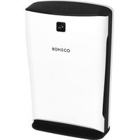 Boneco purificatore d'aria P340 - con indicatore della qualità dell'aria e flusso d'aria regolato automaticamente - aiuto immediato naturale per chi soffre di allergie, bianco