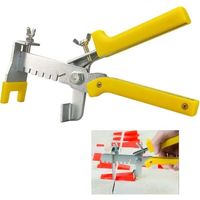 Pince Sol Localisateur Carrelage, Kit de Nivellement Carrelage, Kit d’Aide à la Pose de Carrelage, Système de Nivellement pour Carrelage