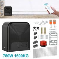 Jiubiaz 750W Motorisation de portail Coulissant, Ouvre Portail Automatique Ouvre-Porte avec 2 Télécommandes et Contrôle APP, Moteur Portail Électrique