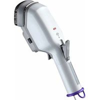 royaluxe -Défroisseur à Vapeur Mini Fer à Repasser à Vapeur Brosse à Vapeur Fer à Repasser Damp Chauffage Rapide pour la Maison Les Vacances et Les Voyages Service (Gris. 29.5 7 7.5 cm(650W))