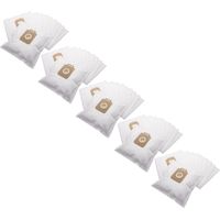 vhbw 50x Sacs compatible avec Electrolux JetMaxx 68FD1 - 9, ZJG 6800 - 6899, ZJM 6800 - 6899 aspirateur - 31cm x 18,5cm blanc