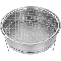 Edelstahl Holzkohlegrill fĂĽr Outdoor Grillen Camping