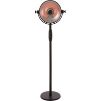 Sunred Standheizung Retro Sphere 2100 W Halogen Schwarz RSS16