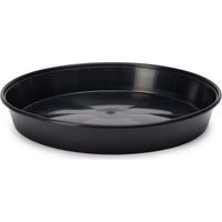 Garronda Soucoupes pour Pots Horticulture Ronds GD-0026 (Noir, ⌀ 30cm H 3,4cm)