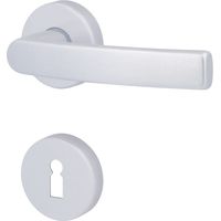 Alpertec BB-Rosettengarnitur Vanda Aluminium silber rund Beschläge