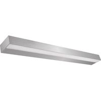Applique Murale LED SMD 9W IP44 Argenté - Blanc Neutre 4000K - 5500K - SILAMP