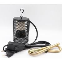 Beijiyi – Lampe chauffante céramique 100W pour terrarium – Émetteur de chaleur jusqu'à 400°C – Durée de vie 10 000 à 20 000 heures – Interrupteur EU 220-230V