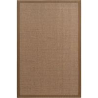 Sisal-Teppich Latex-Rücken Echte Naturfasern Pola 200 x 200 cm