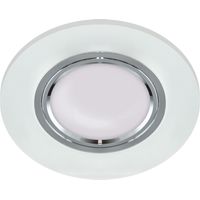 Anello decorativo in vetro satinato 35W GU10/MR16 IP20 selena Ideus 03597