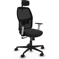Chaise de bureau piqueras y crespo Alfera blanc mousse haute densité