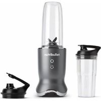 NutriBullet NB1206DGCC frullatore 900 L Frullatore da tavolo 1200 W Nero, Trasparente
