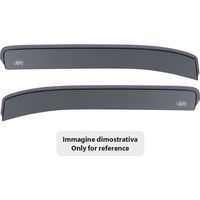 Set deflettori aria posteriori ad incastro - compatibile per Jeep Wrangler 4p (03/0710/18)