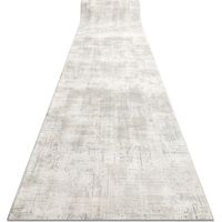 Alfombra de pasillo TULS 51231 vintage marfil / gris 80 cm beige 80x420 cm