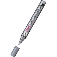 Pentel Ölmarker MMP10-Z, rund, silber, Aluminiumgehäuse