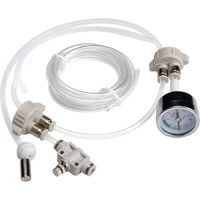 Accesorios para acuarios, equipo para plantas acuáticas, generador de dióxido de carbono casero de acoplamiento rápido D201
