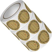 3 rouleaux Selbstklebende Kraftpapier Aufkleber zum