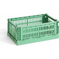 HAY Colour Crate S cesto di organizzazione verde moderno