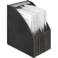 Veloflex Stehsammler 4446280 DIN A4 bis 56cm 23Fächer PP schwarz