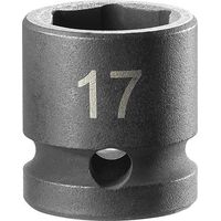 Impact Hex Socket Wrench 17mm Square Drive 1/2" – Compact Facom 6-Point Impact Socket
