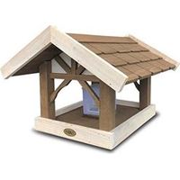 Vogelhaus Tirol mit Silo u. Ständer ca. 39 x 43 x 29 cm