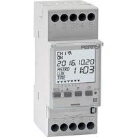 Interruttore astronomico NFC ad 1 canale 2DIN 230Vac Perry 1IO4091NFC