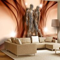Papier peint couple de pierre - 250 x 175 cm