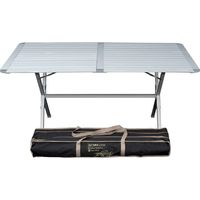 Tavolo da campeggio Genius in alluminio 150x80 cm