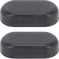 2 Pièces voyant d'avertissement de soleil lumière de sécurité anti stroboscope de voiture lustre led lumières stroboscopiques pour camions lampe d'avertissement de voiture,lumière bleue