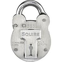 Lucchetto a combinazione Squire 53 X 18 MM Acciaio inossidabile 2 Pezzi