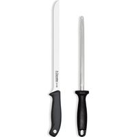 Evo Schinkenmesser und Wetzstahl-Set mit 3 Nelken