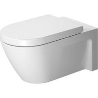 Duravit Wand-WC Starck 2 620 mm Tiefspüler, Durafix, weiß 2533090000