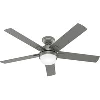 Ventilateur de plafond Zeal Argent avec lumière
