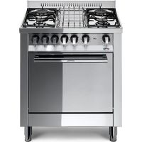 Lofra M75MF Maxima Cucina 70 cm 4 Fuochi a Gas Forno Elettrico Multifunzione 57 L 9 Programmi Classe A (90x70x50 cm) colore Acciaio Inox