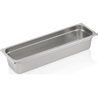 Bac GN 2/4 en Acier au nickel-chrome 5,6 L P 100 mm - Was Germany