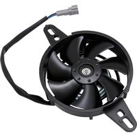 Motorcycle Engine Radiator Cooling Fan,12V Electric Engine Cooling Fan Radiator for Motorcycle ATV Go Kart Quad 200-250cc
