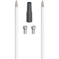 kit de conexión satélite hama 305145 90dB 10m
