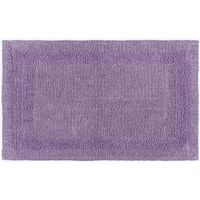 HOMESCAPES XXL-Badematte flieder 70x120 cm aus 100% Baumwolle