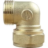 Coude bicone 3/4" (20/27) Mâle - Cuivre Ø22 - Arcanaute