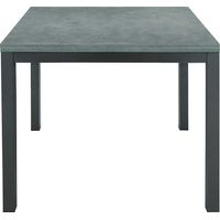 Tavolo grigio in metallo allungabile a libro 90x90cm - 180x90cm