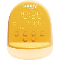 Réveil pour enfants - MORPHÉE - SUNNY - 365 découvertes audio - Veilleuse éducative - Jaune