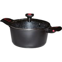 Faitout 26 Cm Avec Couvercle - Granit Pro - Baumalu
