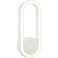 Electric Mosquito Repellent, Pest Repeller for Home and Bedroom, Latest Frequency Conversion, Ultrasonic with LED Night Light, Mosquito Repellent Night Light-White
