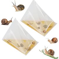 Slakkenval, 50 stuks biervallen voor slakken, tuin, bierval, wegwerpslakkenval, slakkenval, slakkenval, slakkenval voor de tuin