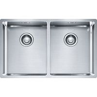 Franke 127.0370.188. Tipo di lavello: Lavello montato su piano, Forma del lavandino: Rettangolare, Materiale del lavandino: Acciaio inox. Larghezza: 740 mm, Profondità: 450 mm