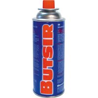 Cartouche de gaz butane 227 g – Compatible appareils à cartouche à valve – Ø 6,6 x 19,7 cm – Non rechargeable – Conforme normes européennes – Butsir